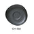Yanco CH-002 Champs SAUCER , Porcelain, Matte Glaze, (3Dz)