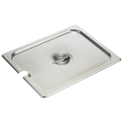 Winco SPC Series Stainless Steel Steam Pan Cover, Slotted (Price / Piece) - Available in Different Sizes