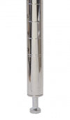 Omcan Chrome Post with leveler (Various sizes available)