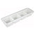 Winco BC-4P 4-Compartment White Condiment Holder