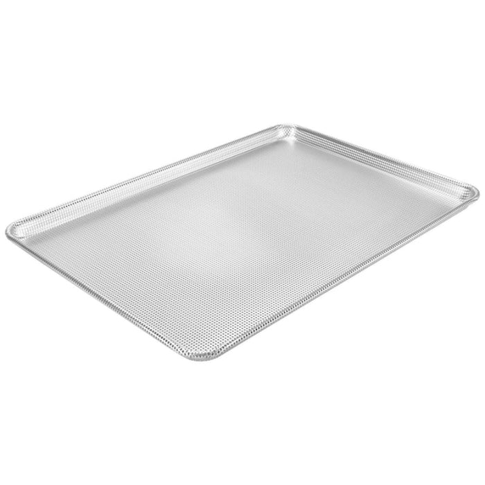 Sheet Pan, Fully Perforated, 16 Gauge, Glazed, Aluminum by Winco