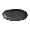 Porto Brasil Organic Deep Oval Platter 21.97" Stoneware Chromium ( Case of 12)