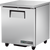 True TUC-27-HC Solid Door Refrigerator with Hydrocarbon Refrigerant