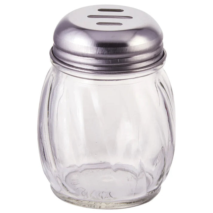 Glass Cheese Shakers, 6 oz by Winco - Available in Different Models (Case pack of 1/5)