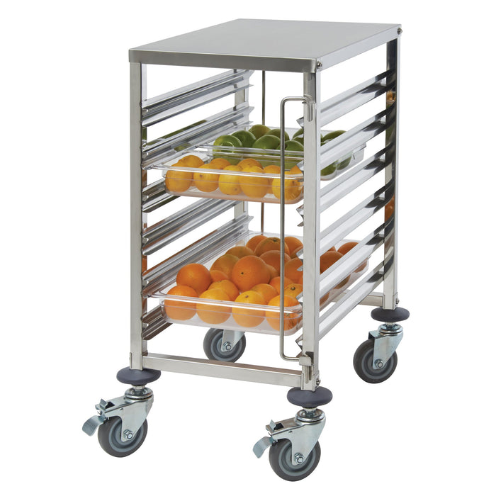 12-TIER Undercounter Food Pan Racks with Brakes by Winco - Available in Different Models