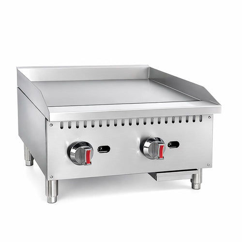 Prepline ENCTGM-24-N/L 24-Inch Manual Gas Countertop Griddle - 60,000 BTU