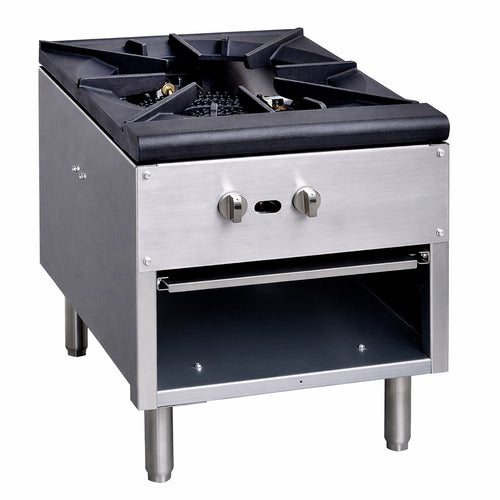 Prepline ENSSPR-N 18-Inch Single-Burner Gas Stock Pot Range - 80,000 BTU