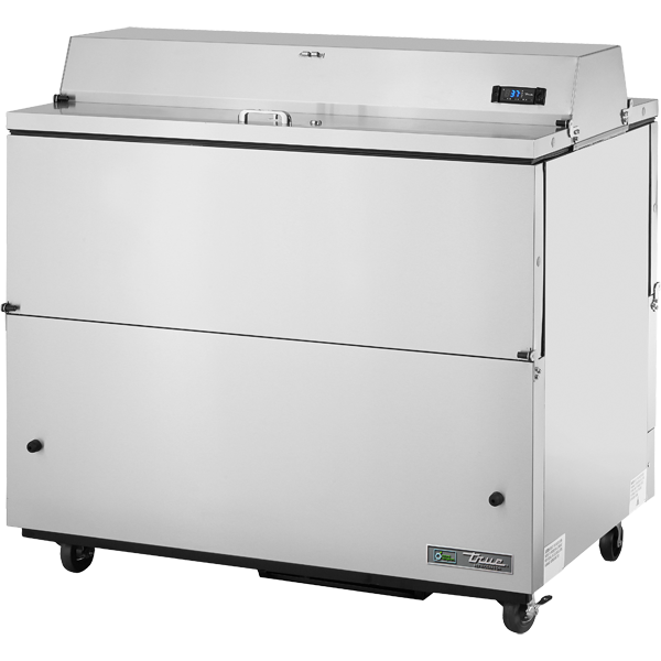 True TMC-49-S-DS-HC Dual Sided, Stainless Steel Exterior/Clear Aluminum Interior with Hydrocarbon Refrigerant