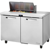 True TSSU-48-08-HC~SPEC3 Solid Door Sandwich/Salad Unit with Hydrocarbon Refrigerant~Spec Package 3