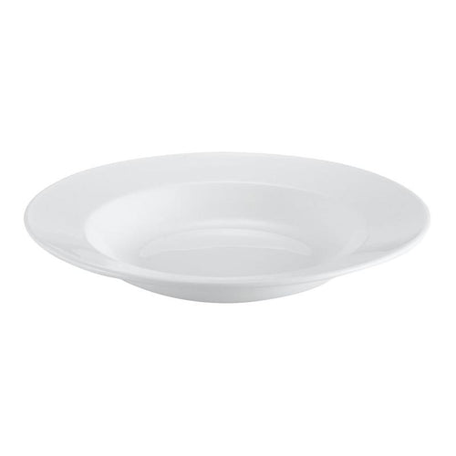 CAC Chinaware Everest Pasta Bowl English Foot 26oz 12"
