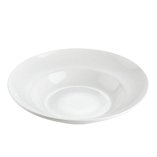 CAC Chinaware Everest Mediterranean Pasta Bowl English Foot 22oz 12"