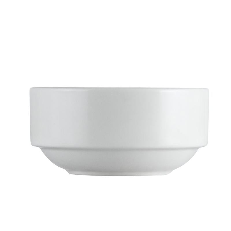 CAC Chinaware Everest Stacking Bouillon 12oz 4 1/4"