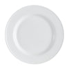 CAC Chinaware Everest Plate English Foot 7 1/2"