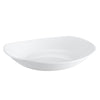 CAC Chinaware Everest Rect. Salad Bowl English Foot 32oz 10 1/2"