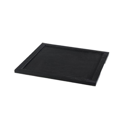 CAC Chinaware Fortune Square Wood Tray For F-P14 14"