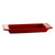 CAC Chinaware Fortune Rect. Tray Red 8 3/4