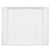 CAC Chinaware Fortune Rect. Tray White 8 5/8
