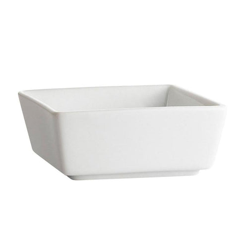 CAC Chinaware Fortune Square Bowl 4oz 2 7/8"