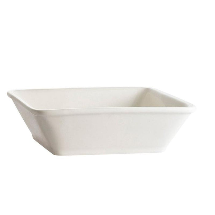 CAC Chinaware Paris-French Square - Deep Square Bowl 10oz 5"