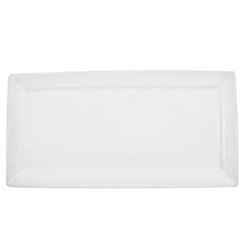 CAC Chinaware Paris-French Square - Rect. Platter 12"