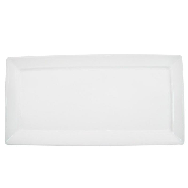 CAC Chinaware Paris-French Square - Rect. Platter 16"