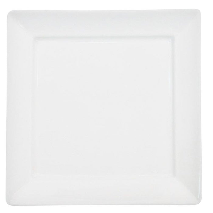 CAC Chinaware Paris-French Square - Square Plate 14"