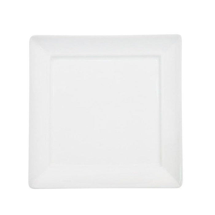 CAC Chinaware Paris-French Square - Square Plate 10 1/4"