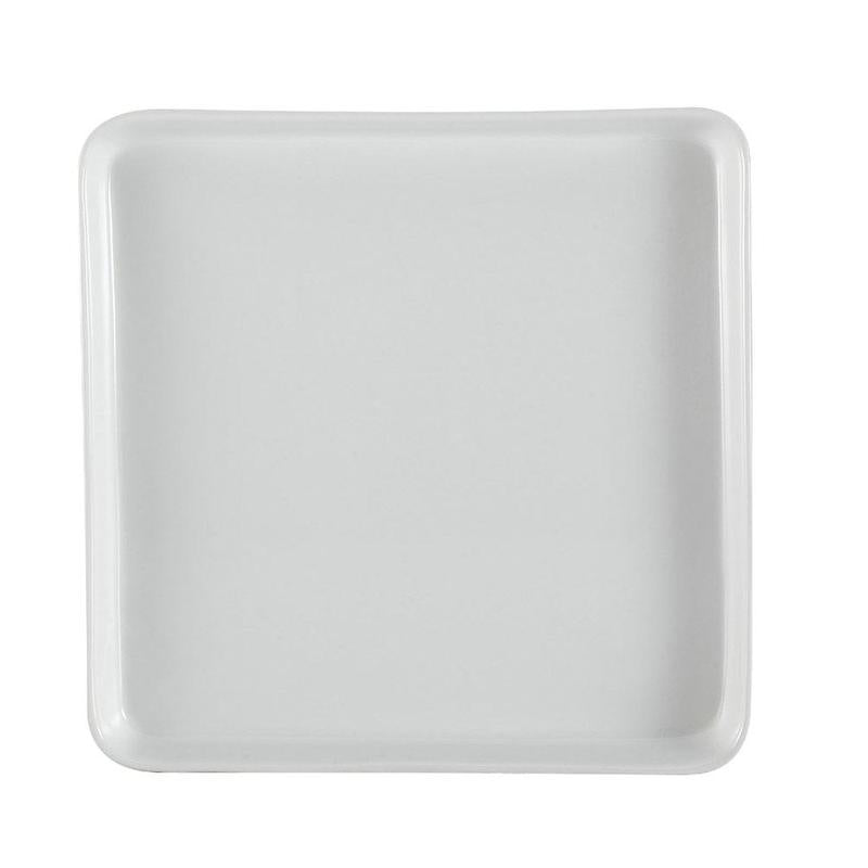 CAC Chinaware Fortune Square Tray 9 1/2"