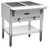 Serv-Ware SWGST-2 2-Bay Gas Steam Table – Natural Gas, Open Well, 30.3