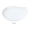 Yanco ML-806 5 3/4" Leaf Shape PLate, Super White, High Quality Porcelain, Pack of 36 (3 Dz)