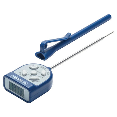 Winco TMT-WD Waterproof Digital Thermometer with Stainless Steel Probe
