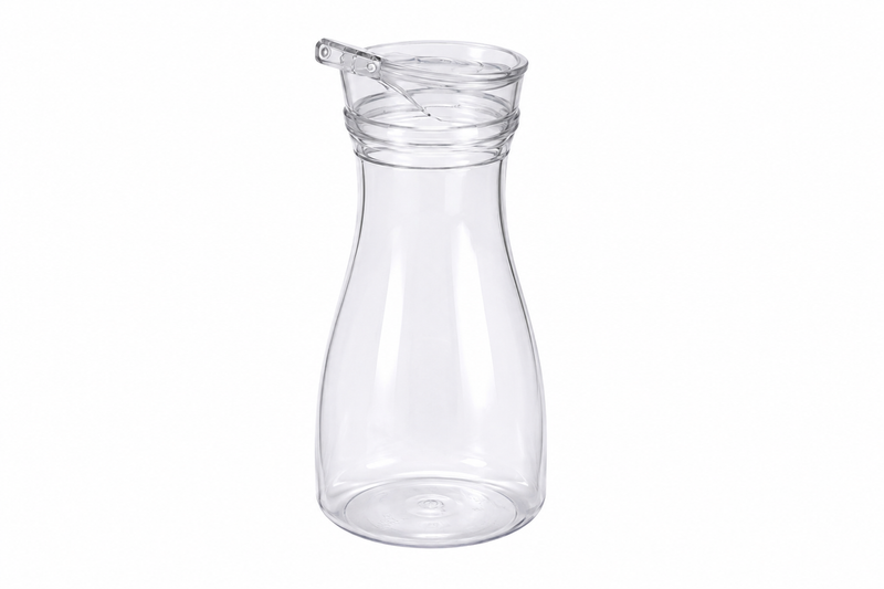 Cambro Camliter® Clear Beverage Decanter with Flip Lid