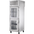 True STA1RPT-2HG-1G-HC Pass-Thru Half Glass Front/Glass Rear Swing Doors Refrigerator