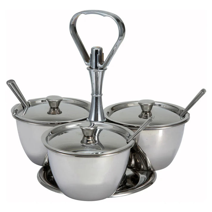 RS SERIES, Stainless Steel Relish Servers by Winco - Available in Different Models