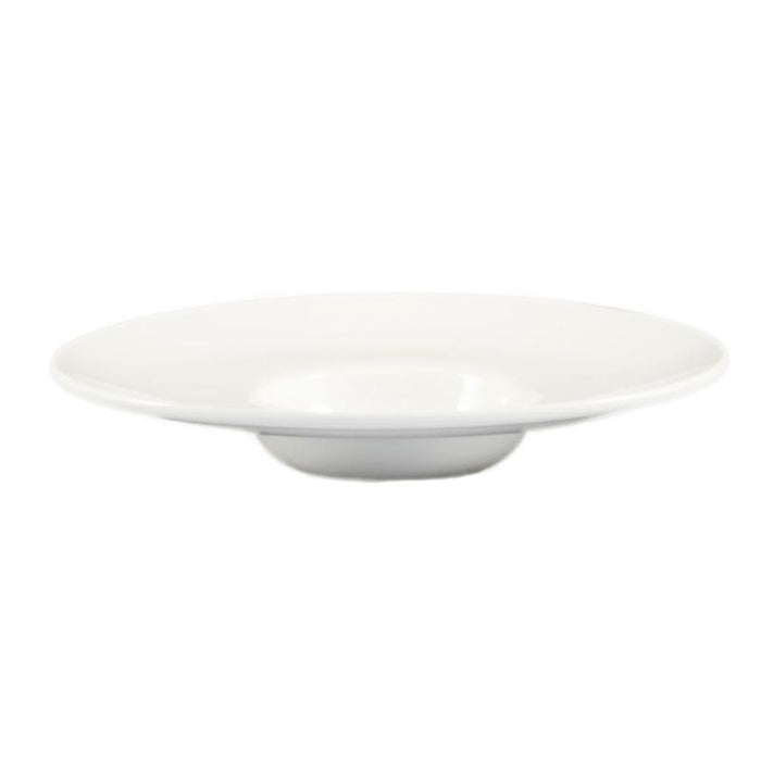 CAC Chinaware Paris-French Round Flat Design Bowl 5.5oz 11"