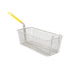 Adcraft Commercial Nickel-Plated Fry Basket with Color-Coded Handle