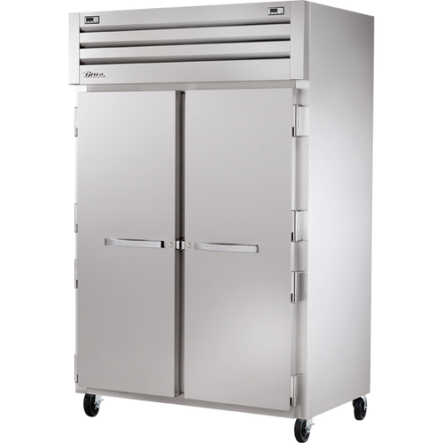 True STR2DT-2S Reach-In Solid Swing Door Dual Temperature Refrigerator/Freezer