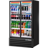 True TVM-30SL-HC~VM03 Slim Line Refrigerator with Hydrocarbon Refrigerant~Visual Merchandiser Version 03