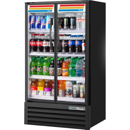 True TVM-30SL-HC~VM03 Slim Line Refrigerator with Hydrocarbon Refrigerant~Visual Merchandiser Version 03