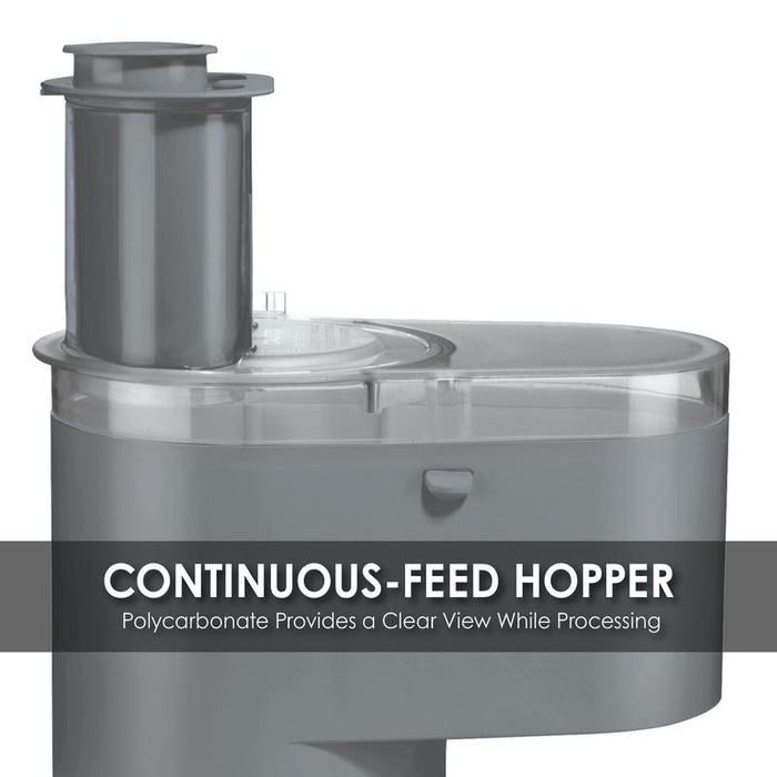 Waring  Food Processor 6 Qt. Combination Bowl Cutter Mixer and Continuous-Feed Food Processor – Made in the USA*