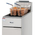 Migali 35 lb ENERGY STAR Commercial Gas Fryer – 60,000 BTU (Natural Gas / Liquid Propane)