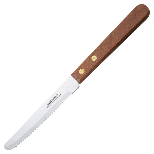 Flatware Wooden Handle Steak Knives by Winco