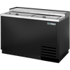 True TD-50-18-HC Solid Slide Lid Deep Well Horizontal Bottle Cooler with Hydrocarbon Refrigerant