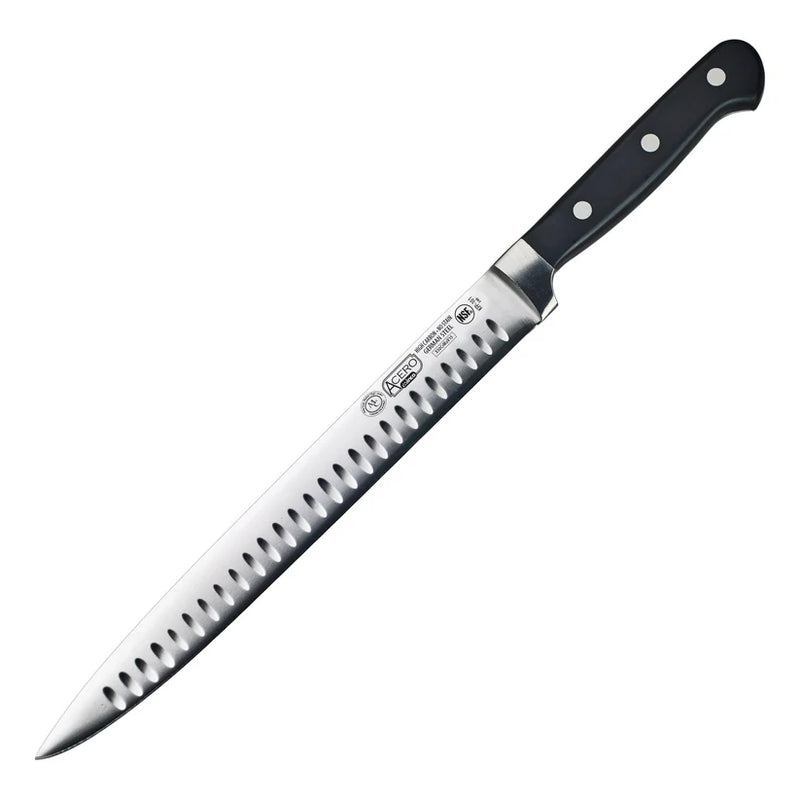 Winco KFP-101 Acero 10" Granton Edge Slicer