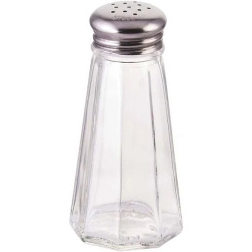 Winco G-117 Paneled Shaker, 3oz, Mushroom Top (Price/Dozen)