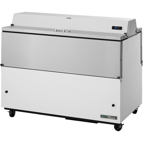 True TMC-58-DS-SS-HC Dual Sided, White and Stainless Steel Exterior/Stainless Steel Interior with Hydrocarbon Refrigerant