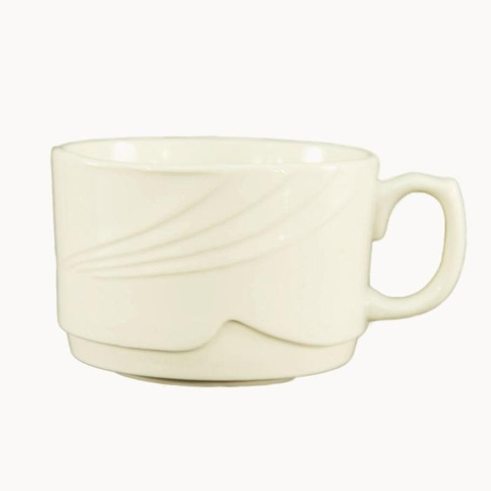 CAC Chinaware Garden StateStacking Mug 15oz 4 3/8"