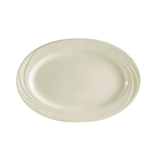CAC Chinaware Garden StateOval Platter 18"
