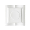 CAC Chinaware Gold Book Square Saucer GBK-1-S 5 1/2"