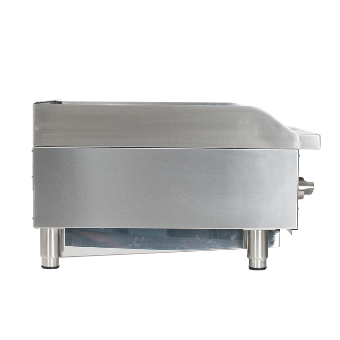 Globe GCB24G-SR Gas Countertop Stainless Radiant 24" Charbroiler